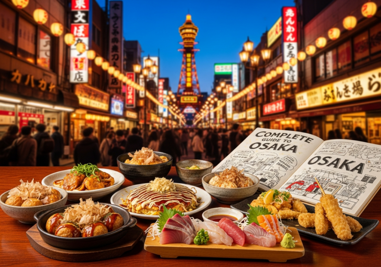 Eating in Shinsekai: A Complete Food Guide to Osaka’s Retro District