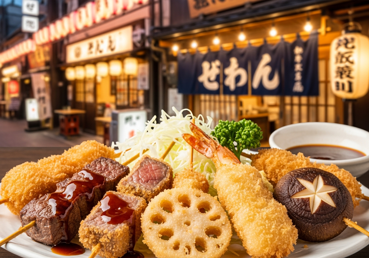 Kushikatsu in Tenma, Osaka: 4 Crispy Picks From Deep in the Shopping Arcade