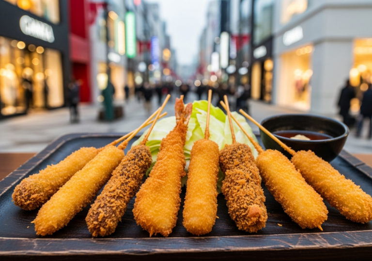 Kushikatsu & More: Hidden Alley Eats in Shinsaibashi, Osaka