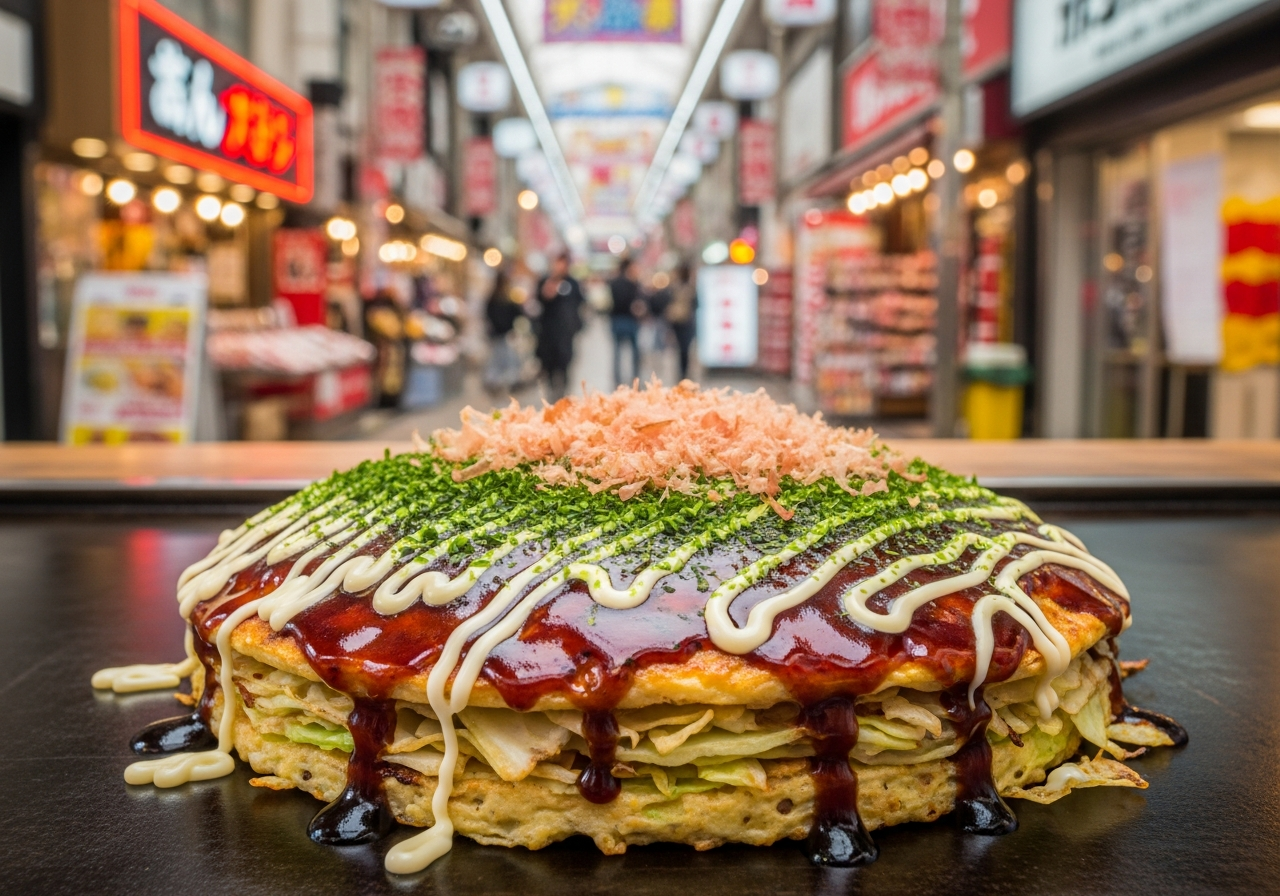 Okonomiyaki in Namba, Osaka: 7 Spots Including Michelin-Listed Shops