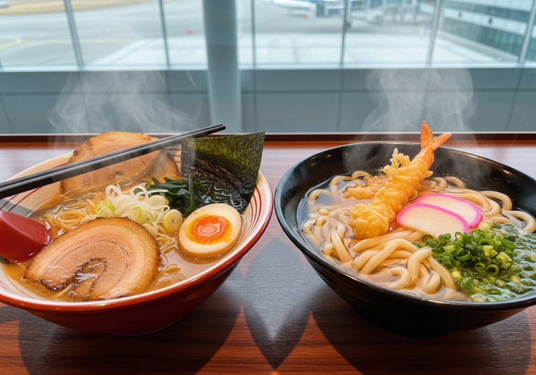 Ramen & Udon at Kansai Airport, Osaka: 5 Quick Bowls Before Boarding