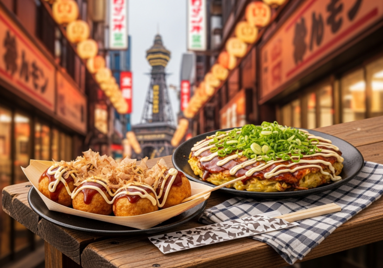 Shinsekai Street Food in Osaka: 8 Bites Around Tsutenkaku Tower