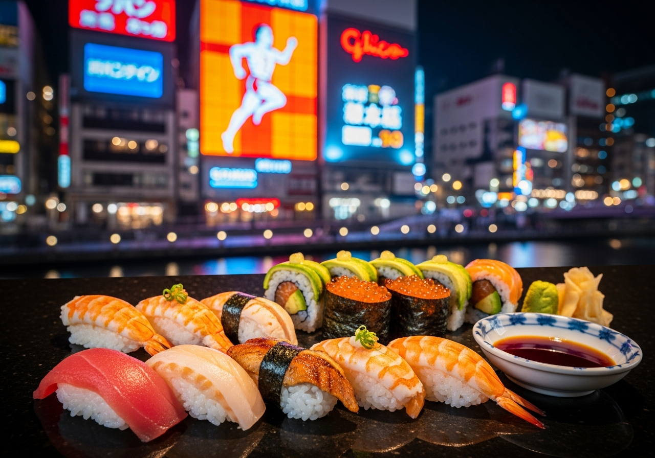 Sushi in Dotonbori, Osaka: 7 Counters From Kaiten to Omakase