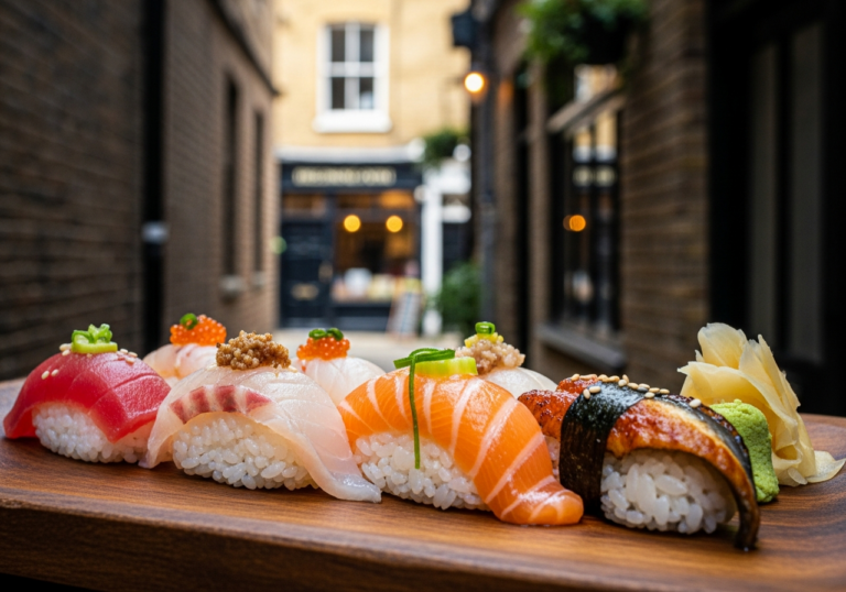 Sushi in Nakazakicho, Osaka: 3 Counters Including a Rising Edomae Star