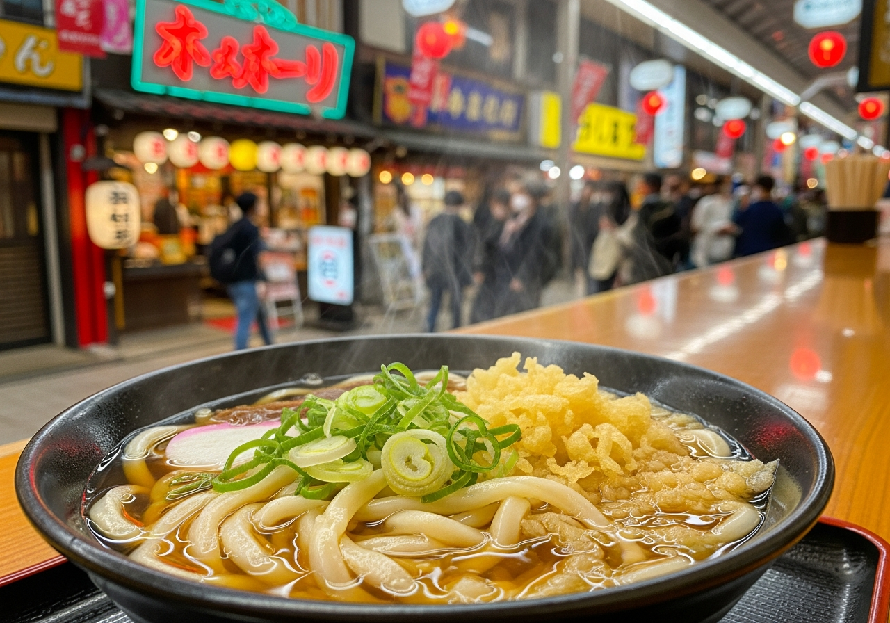 Udon in Namba, Osaka: 5 Handmade Noodle Shops Worth the Detour
