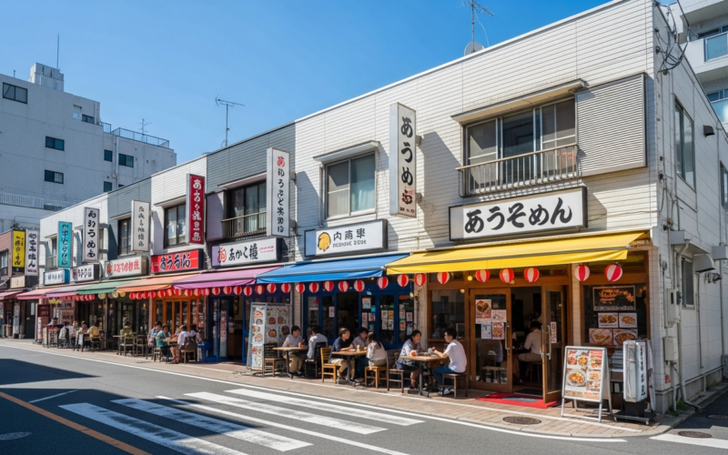 Fukushima area in Osaka