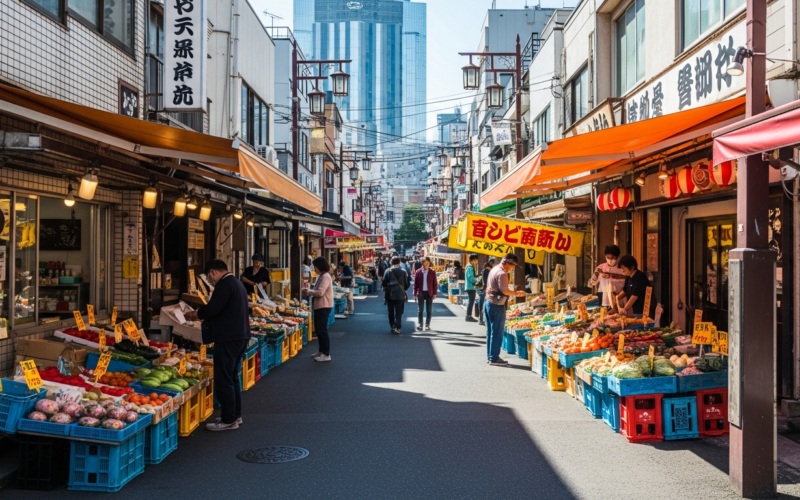Tenma area in Osaka