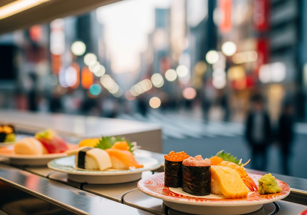 Best Conveyor-Belt Sushi Trains in Osaka Worth Visiting