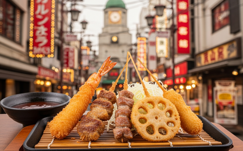 Best Kushikatsu Spots in Shinsekai: Osaka’s Fried Skewers