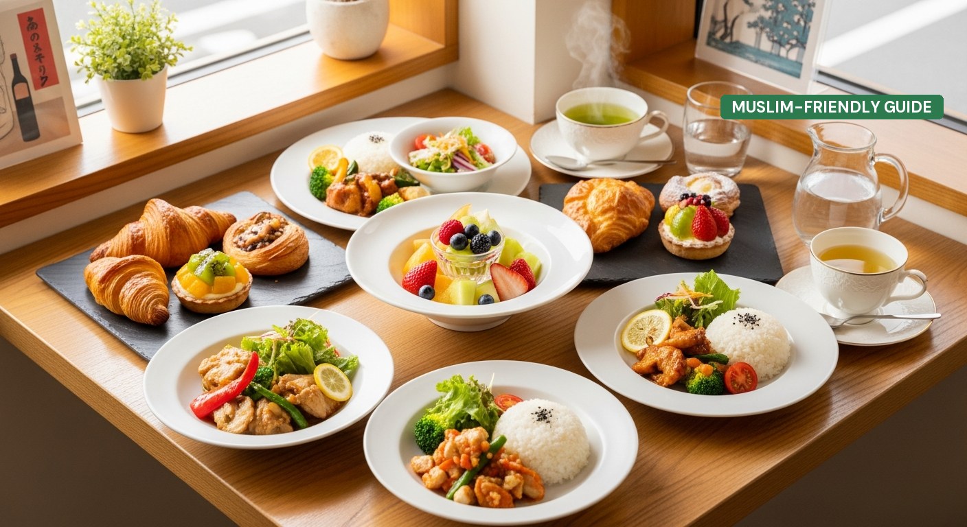 Halal Cafes in Osaka: Muslim-Friendly Coffee and Sweets