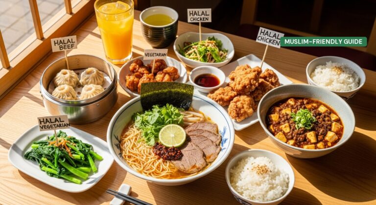 Halal Chinese Food in Osaka: Muslim-Friendly Beef Ramen