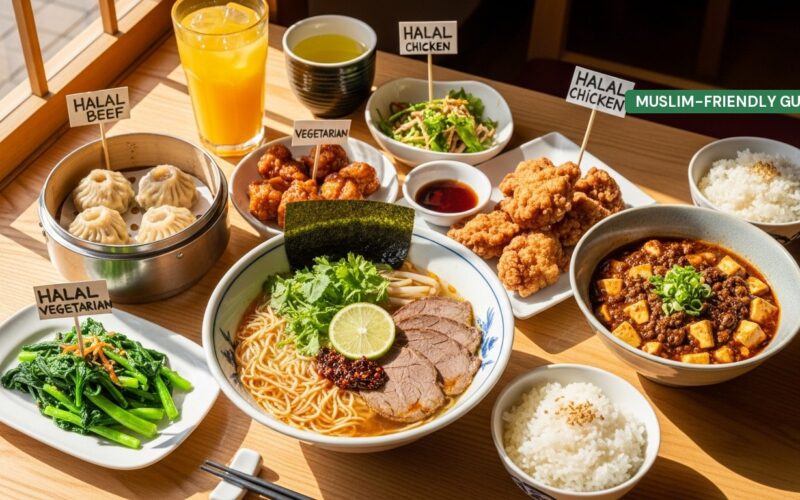 Halal Chinese Food in Osaka: Muslim-Friendly Beef Ramen