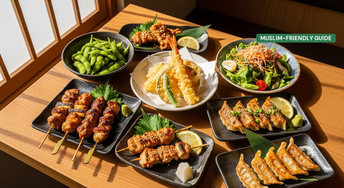 Halal Izakaya in Osaka: Muslim-Friendly Japanese Gastropubs