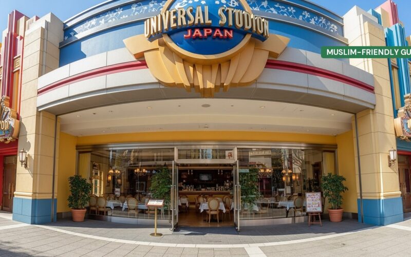 Halal & Muslim-Friendly Food at USJ, Osaka: Inside & Around
