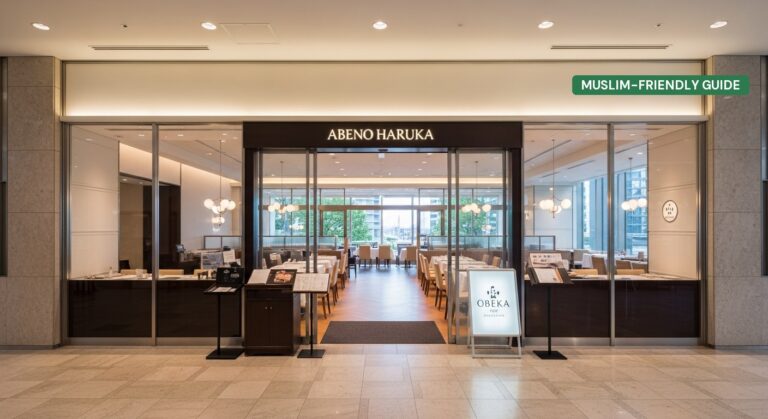 Halal Restaurants Near Abeno Harukas for Muslim Shoppers, Osaka
