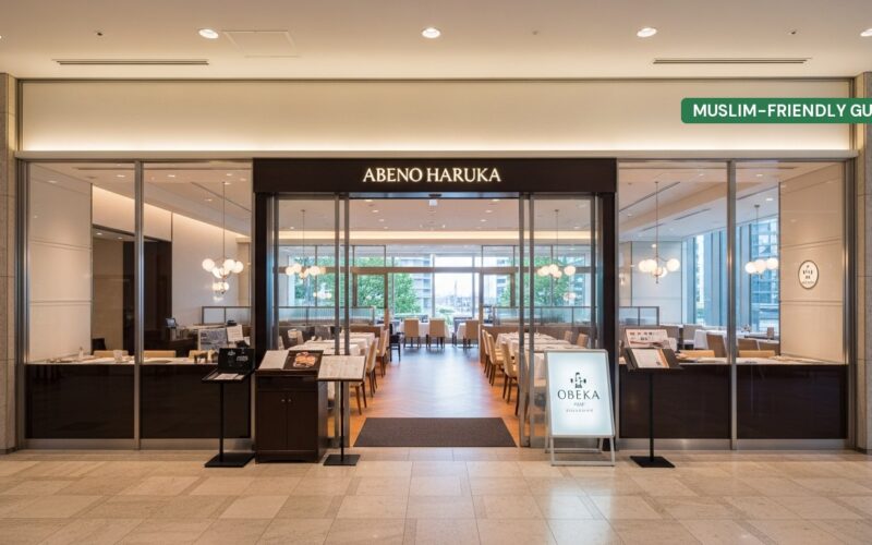 Halal Restaurants Near Abeno Harukas for Muslim Shoppers, Osaka