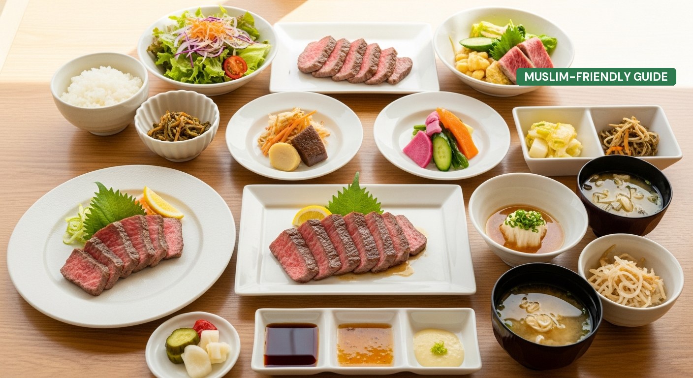 Halal Wagyu & Beef Restaurants in Osaka for Muslims