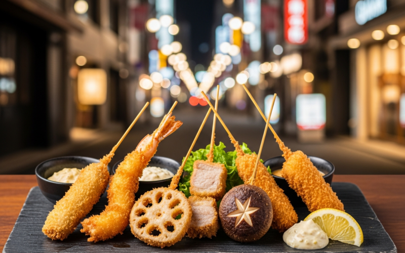 Kitashinchi Kushiage: 4 Creative Deep-Fried Skewer Spots