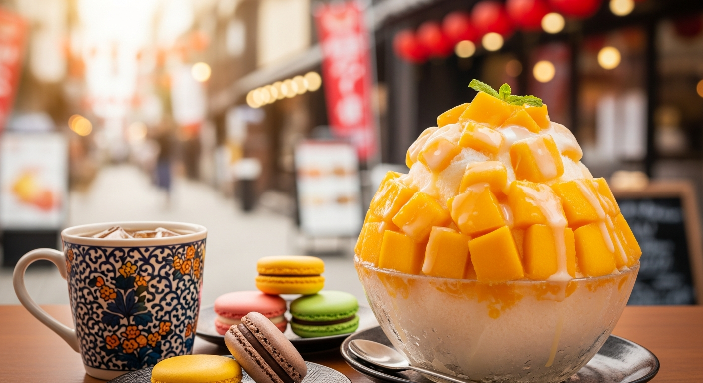 Korean Cafes & Sweets in Tsuruhashi, Osaka: Bingsu, Hotteok & More