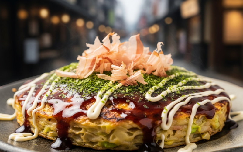 Okonomiyaki Near Sumiyoshi Taisha: 3 Spots With Kokoro-Yaki