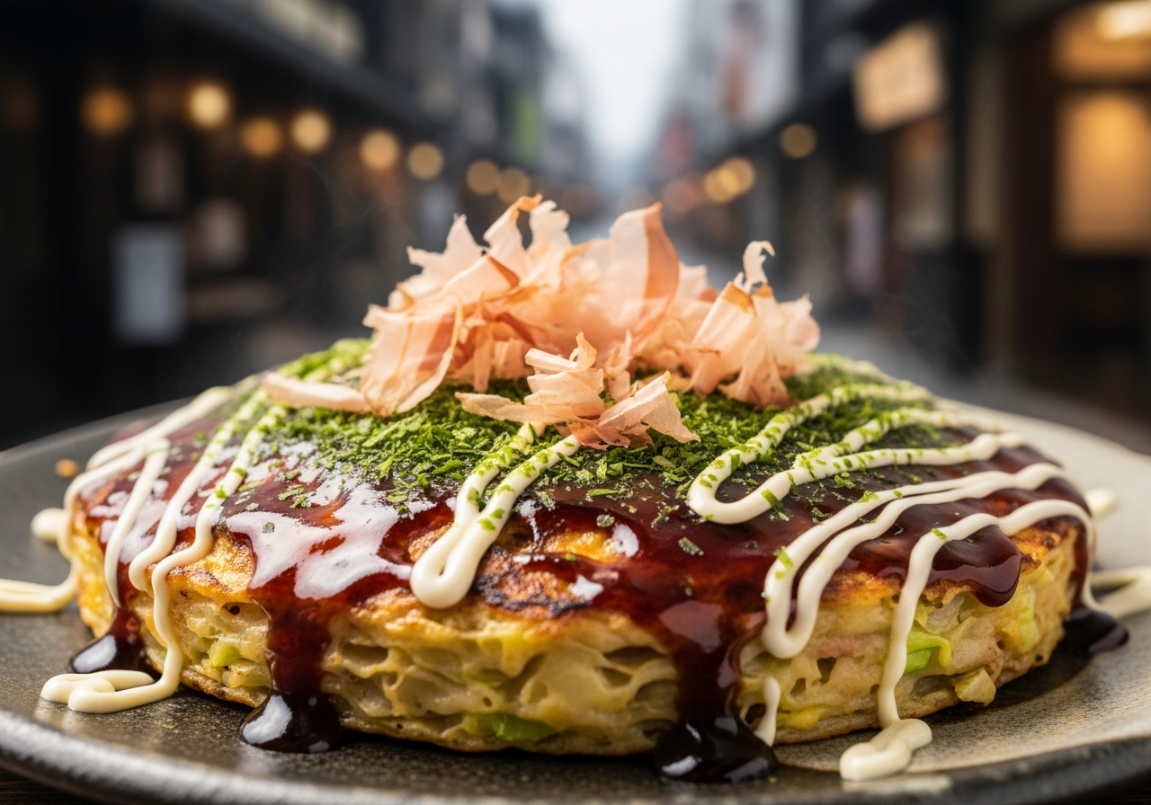 Okonomiyaki Near Sumiyoshi Taisha: 3 Spots With Kokoro-Yaki