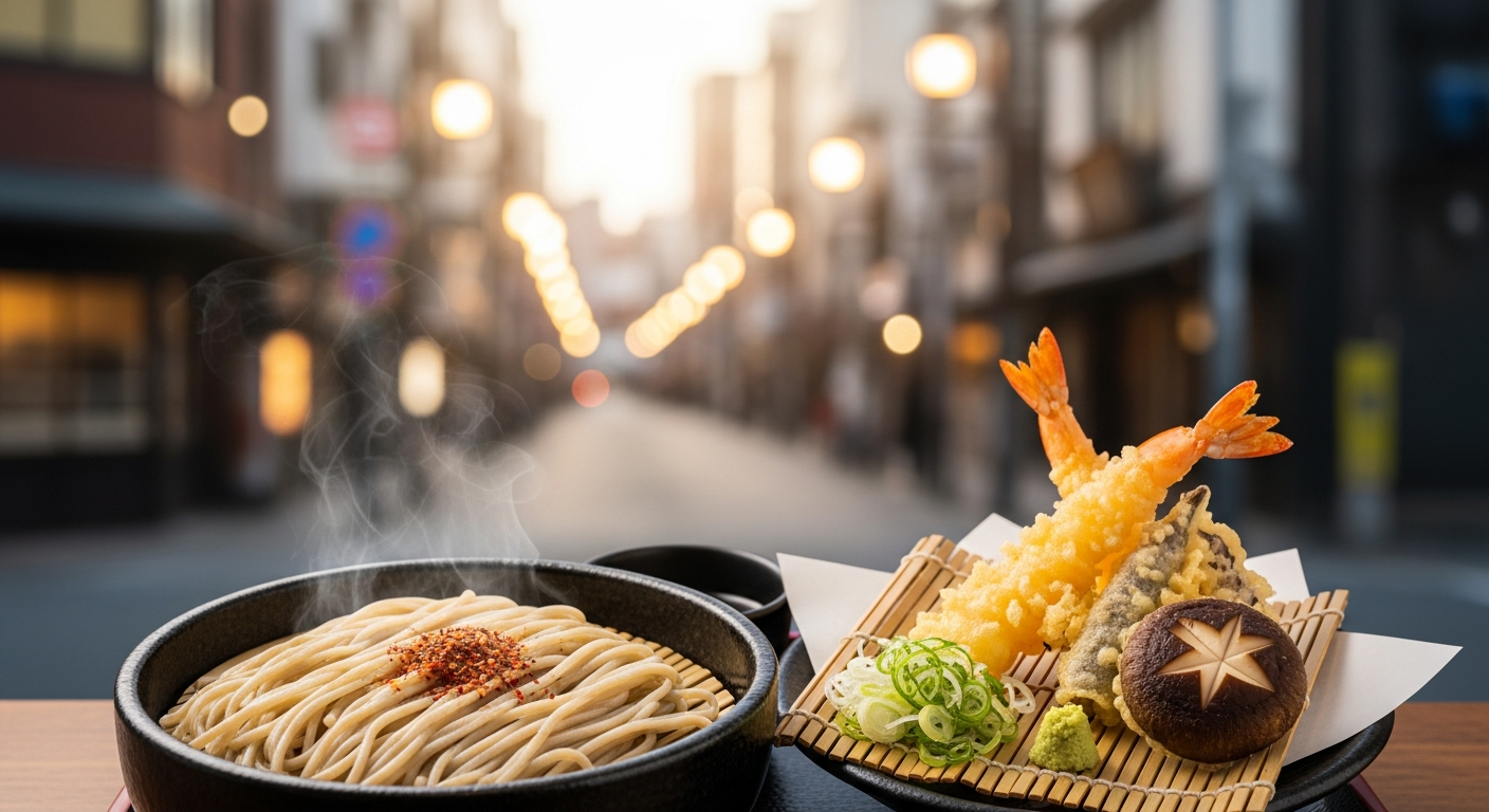 Tanimachi Soba: 3 Handmade Buckwheat Noodle Shops in Osaka