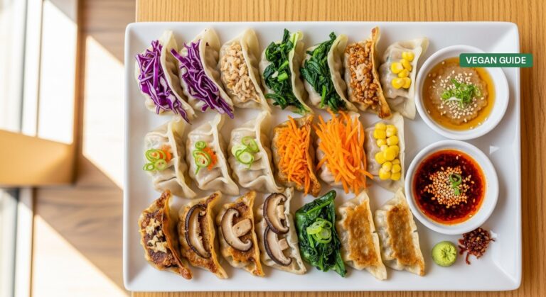 Vegan Gyoza in Osaka