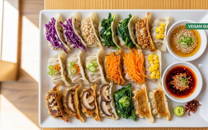 Vegan Gyoza in Osaka