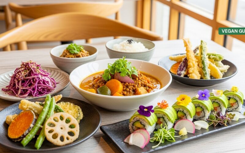 Vegan Restaurants in Shinsaibashi and Horie