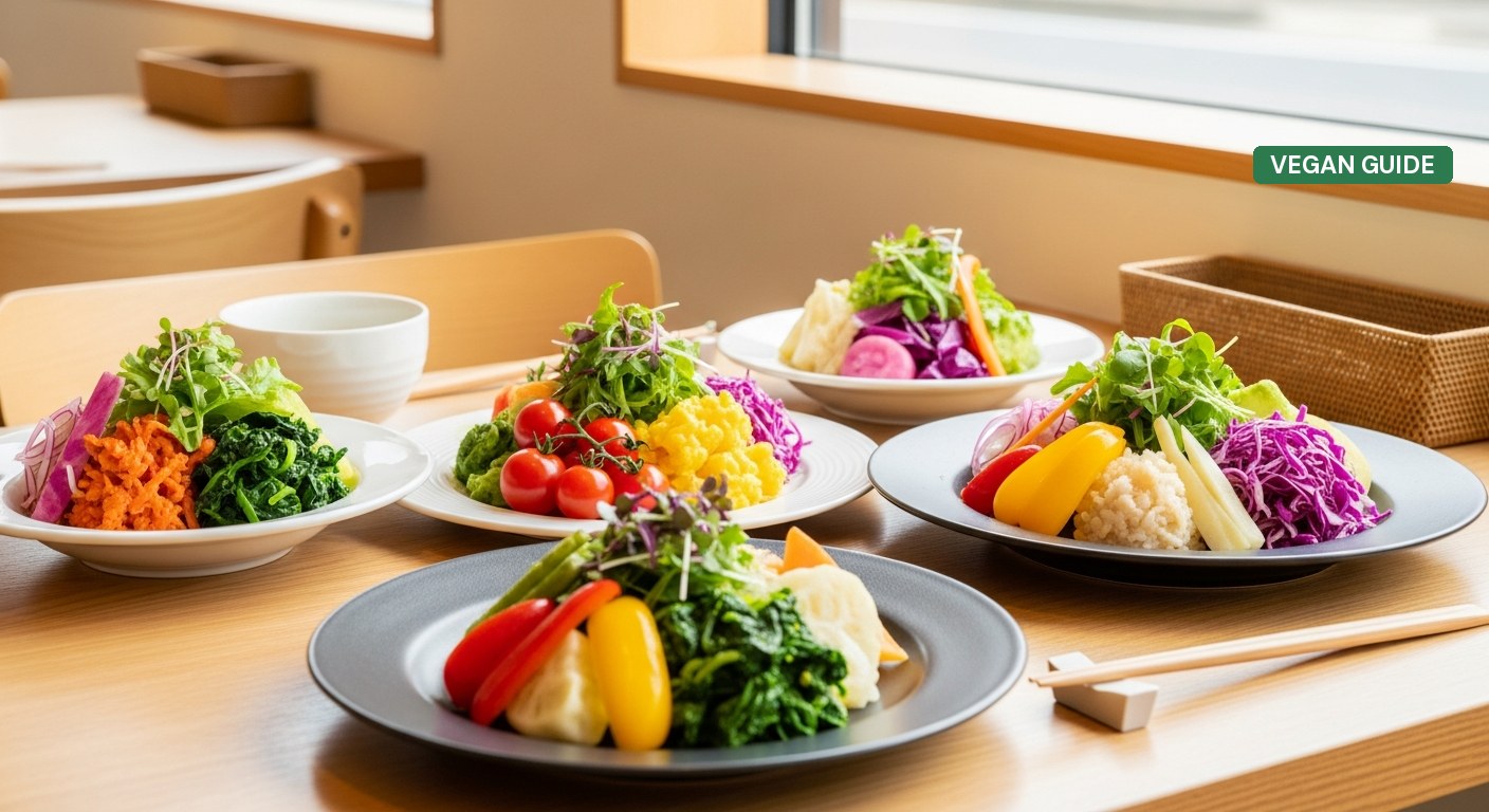 Vegan Restaurants in Tennoji and Shinsekai