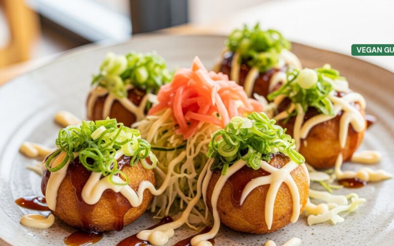 Vegan Takoyaki in Osaka
