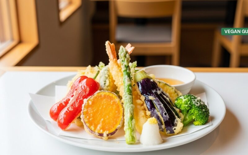 Vegan Tempura in Osaka: Plant-Based Crispy Vegetable Dishes