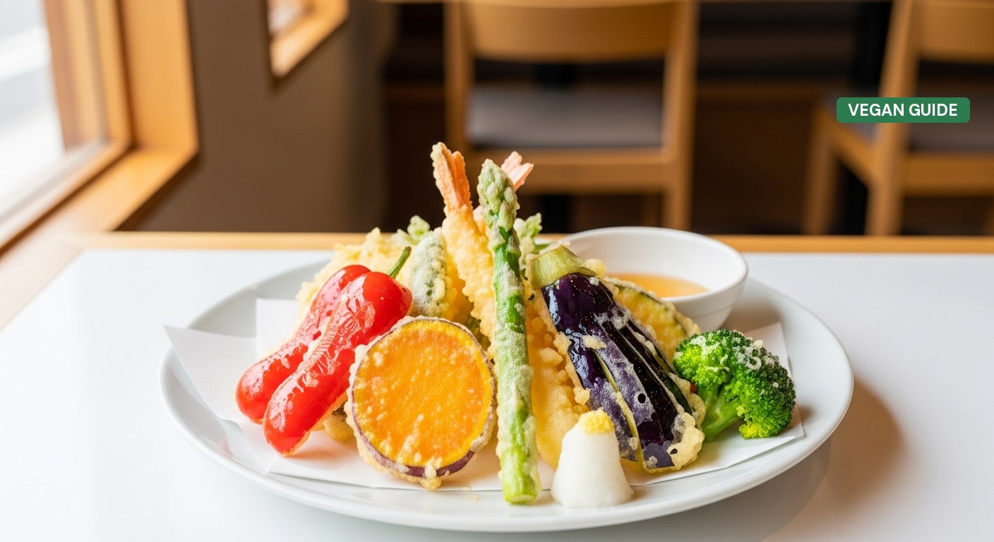 Vegan Tempura in Osaka: Plant-Based Crispy Vegetable Dishes