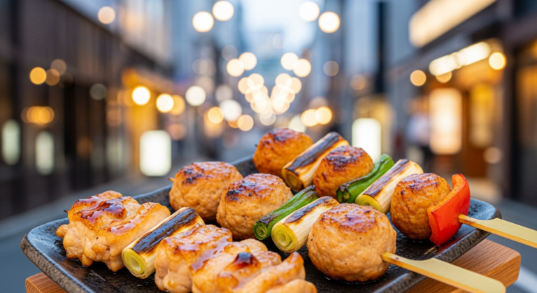 Yakitori in Tanimachi: 3 Charcoal-Grilled Spots by Temples