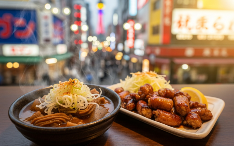 Best Doteyaki & Horumon in Shinsekai: Osaka Classics