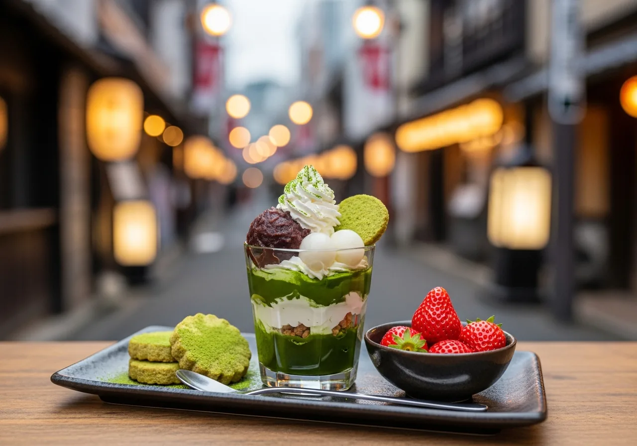 Best Matcha Cafes & Sweets in Fukushima, Osaka