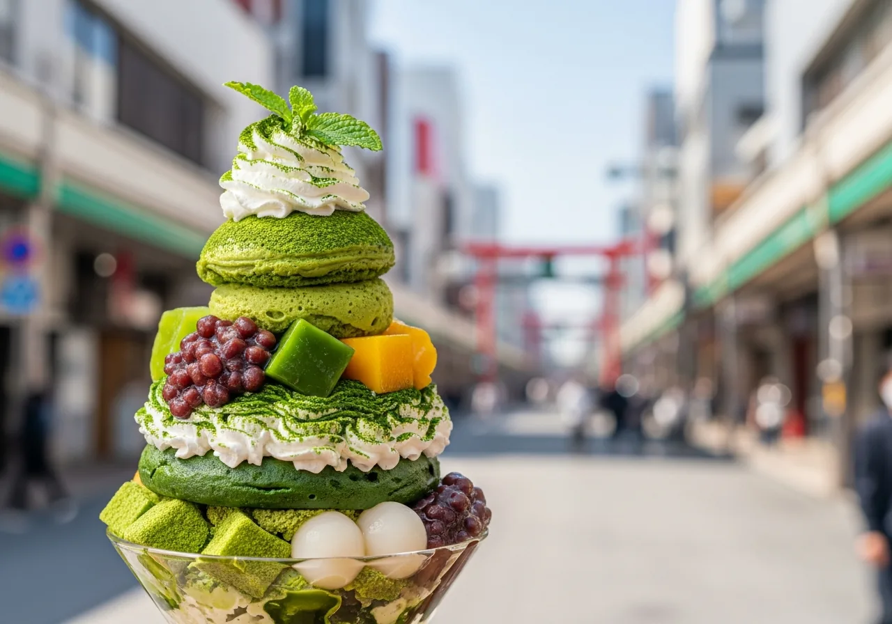 Best Matcha Cafes & Sweets in Namba, Osaka