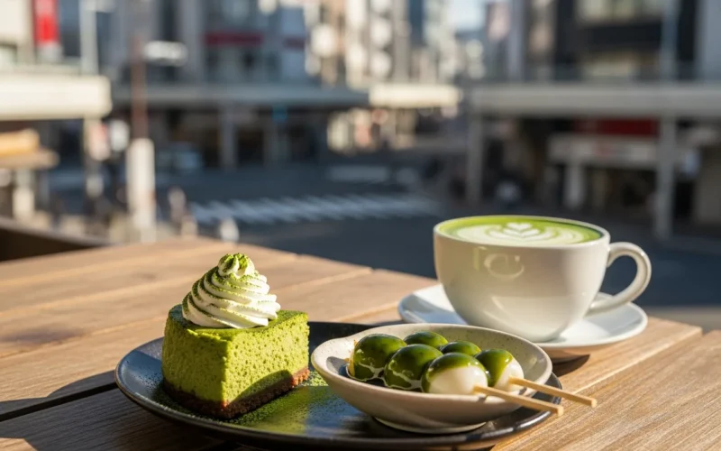 Best Matcha Cafes & Sweets in Shinsaibashi, Osaka