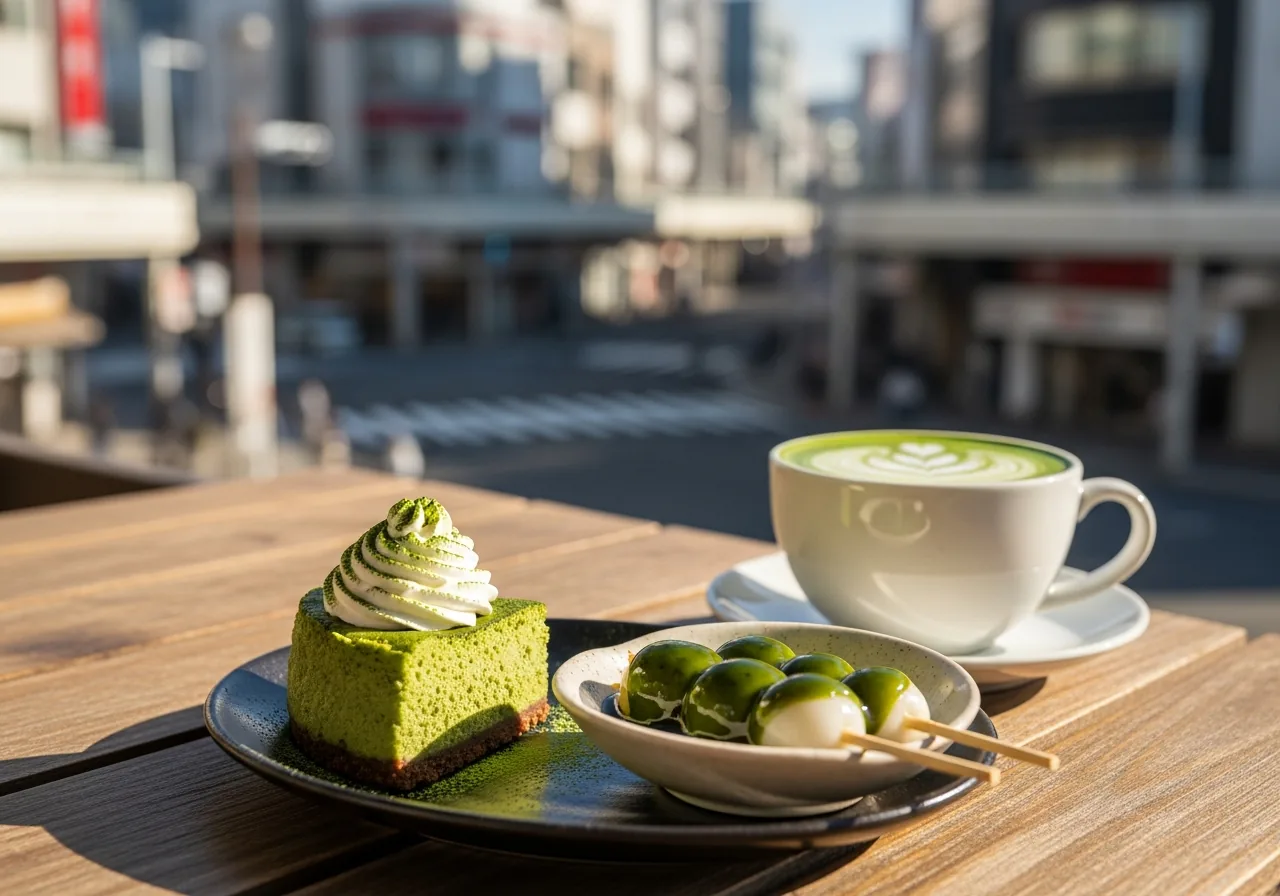 Best Matcha Cafes & Sweets in Shinsaibashi, Osaka