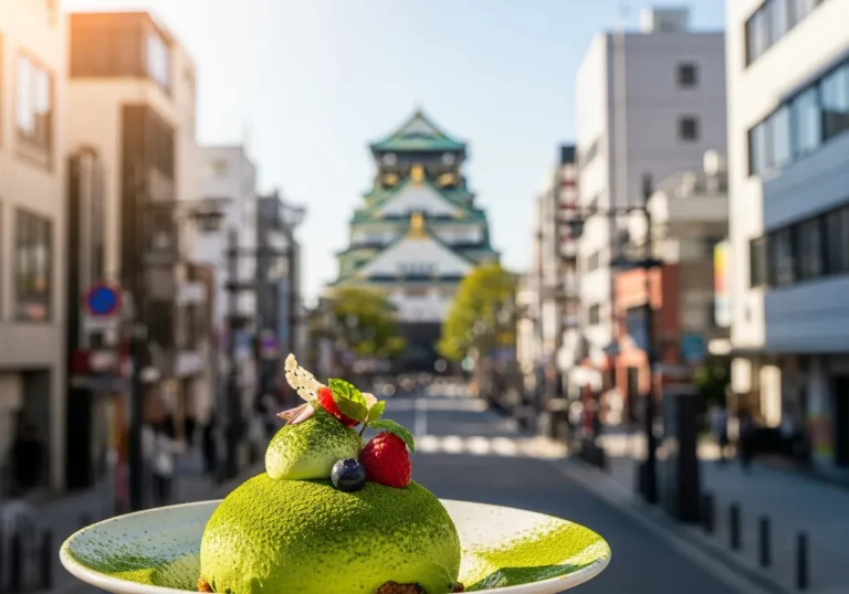 Best Matcha Cafes & Sweets Near Osaka Castle