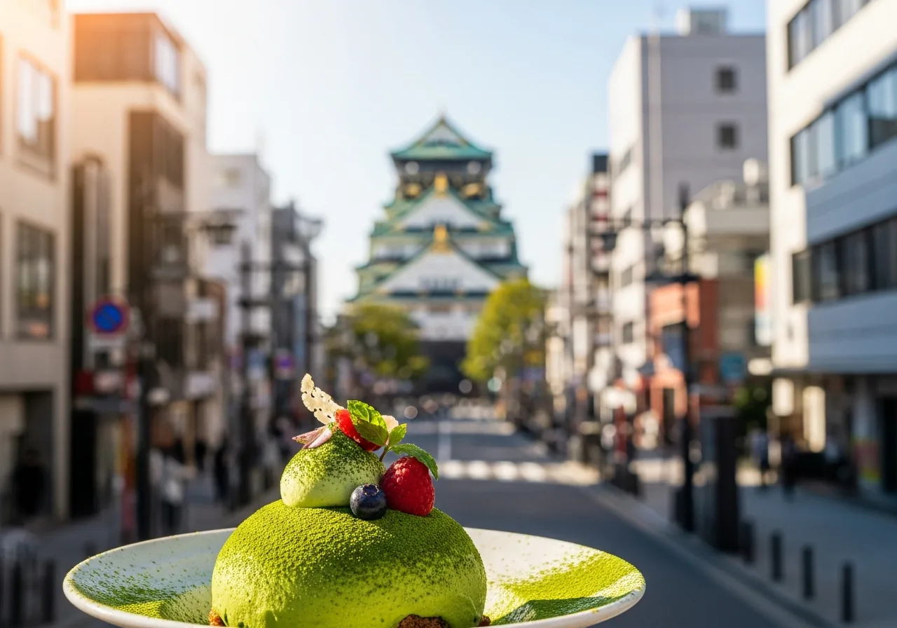 Best Matcha Cafes & Sweets Near Osaka Castle