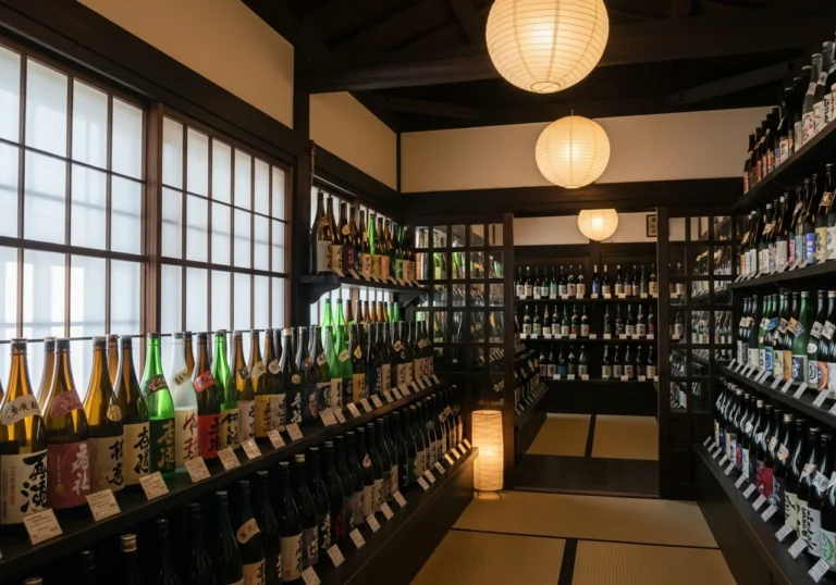 Best Sake Souvenirs in Shinsekai: Unique Retro Bottles