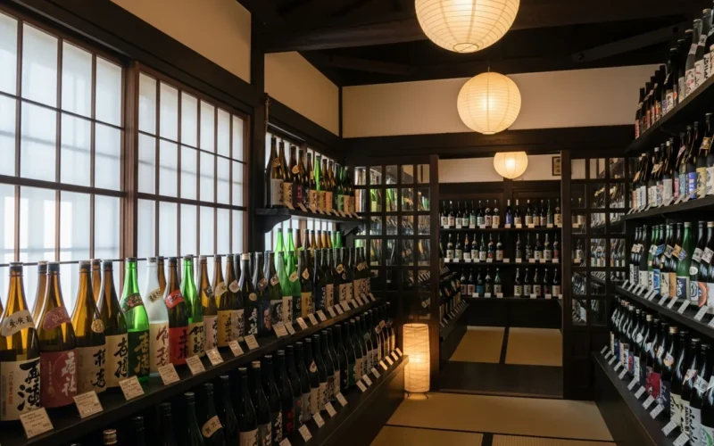 Best Sake Souvenirs in Shinsekai: Unique Retro Bottles