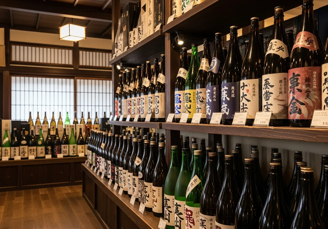 Best Sake Souvenirs in Tsuruhashi: Local & Market Picks