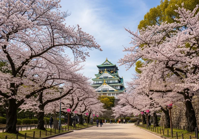 Cherry Blossom Viewing in Osaka: History & Best Hanami Spots