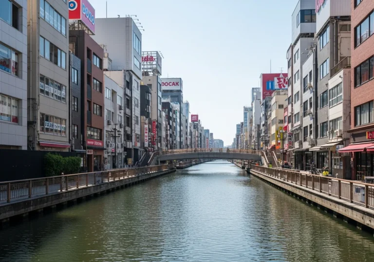City of 808 Bridges: What Osaka Lost Filling In the Canals