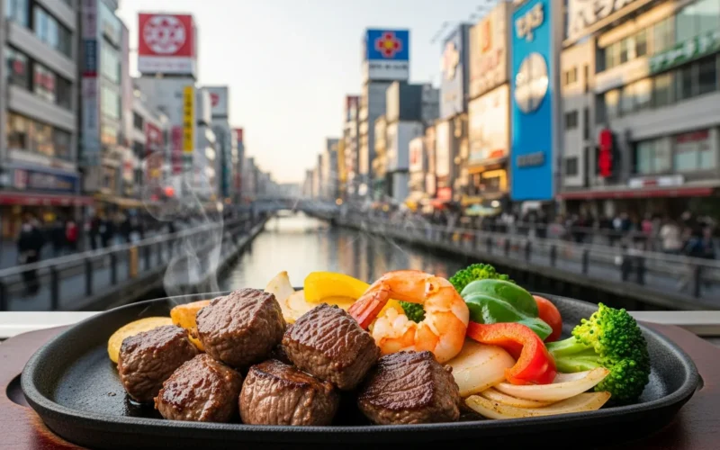 Dotonbori Teppanyaki: Best Iron-Plate Spots in Osaka
