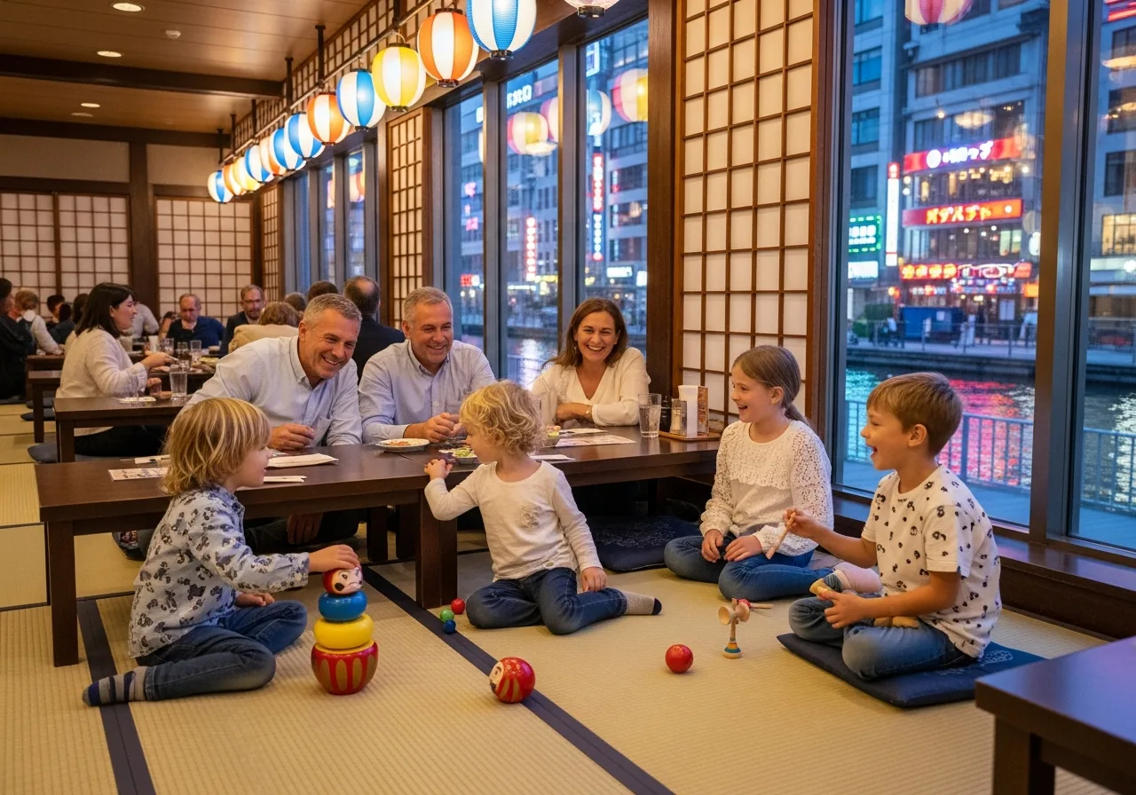 Family-Friendly Restaurants in Dotonbori for Kids