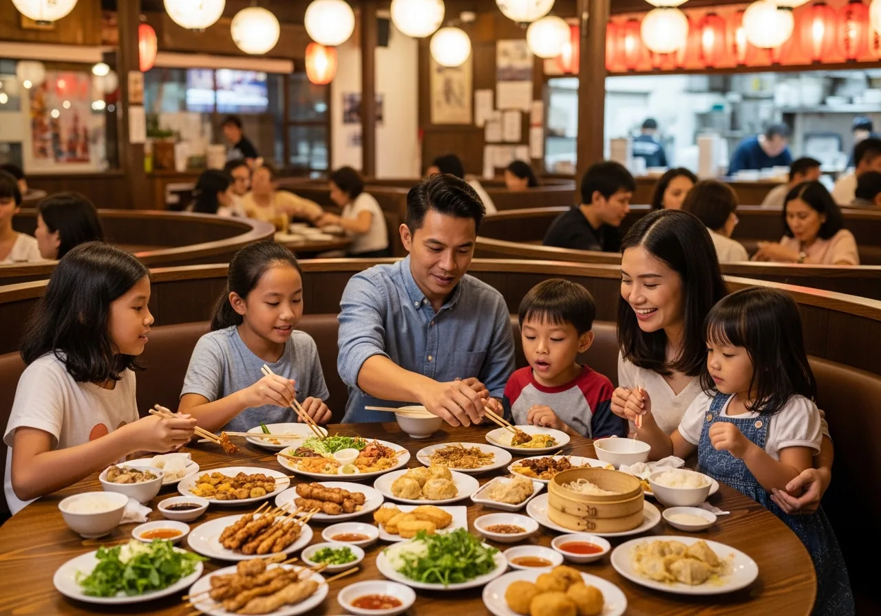 Family-Friendly Restaurants in Tennoji for Kids in Osaka