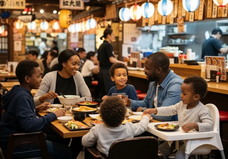 Family-Friendly Restaurants Near Osaka Castle for Kids